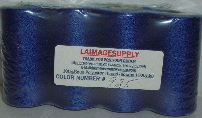 4tubes Spun Polyester Quilting Serger Sewing Thread#926  