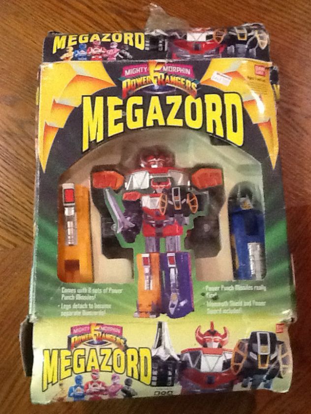 Vintage Bandai Mighty Morphin Power Rangers Megazord  