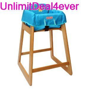   Precious Planet Portable High Chair Cover, Blue 014708503695  