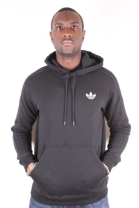 Men Adidas Sport Hooded Fleece V33006 Black  