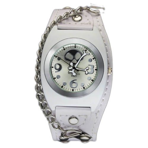 Advance Design White Black Unique Young Teenger Boys Quartz Wrist 