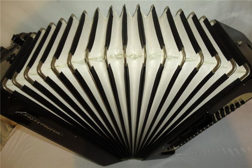 Classic German ACCORDION WELTMEISTER Stella 80 bass. It is almost 