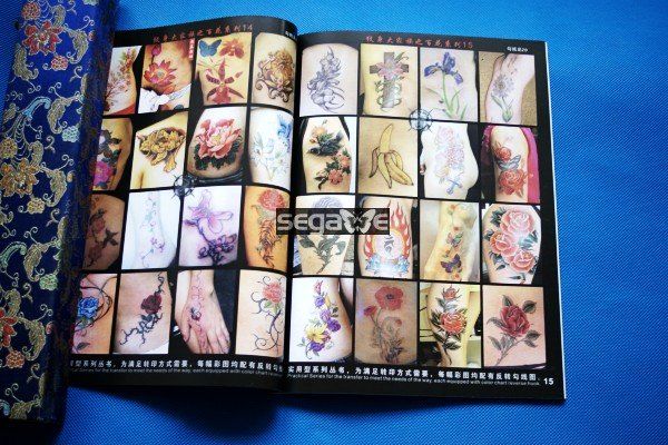 CHINA ORIGIN RARE TATTOO FLASH MAGAZINE ART BOOK VOL.11  