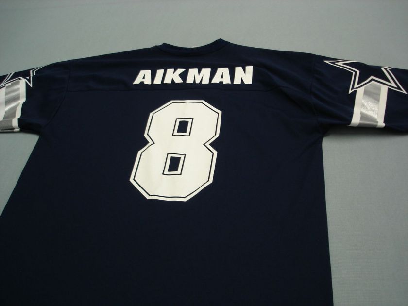 Vintage TROY AIKMAN Dallas Cowboys Jersey XL 50 52 MINT  