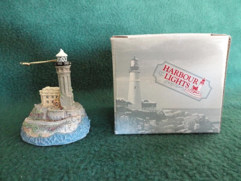 HARBOR LIGHTS ORNAMENT ~ ALCATRAZ, CALIFORNIA ~ NEW in BOX  