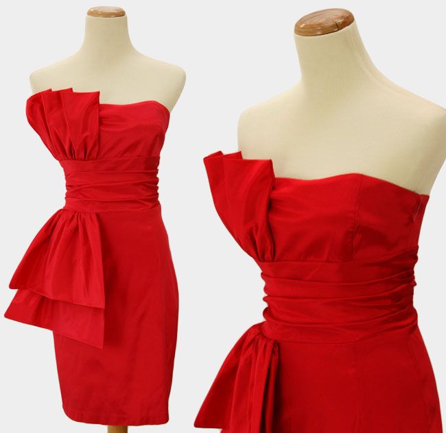 WINDSOR $90 Red Prom Club Evening Formal Cocktail NWT  