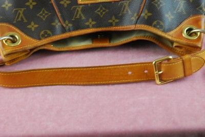 AUTHENTIC LOUIS VUITTON MONOGRAM GALLIERA PM TOTE SHOULDER BAG  