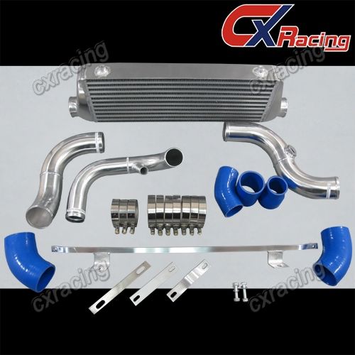  Aluminum Intercooler, 2.5 Inlet & Outlet . 2.5 Polished Aluminum 