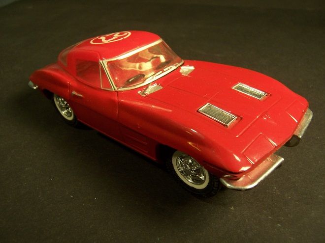 VINTAGE Slot Car VARNEY CORVETTE 1963 COUPE Split window EXCELLENT 