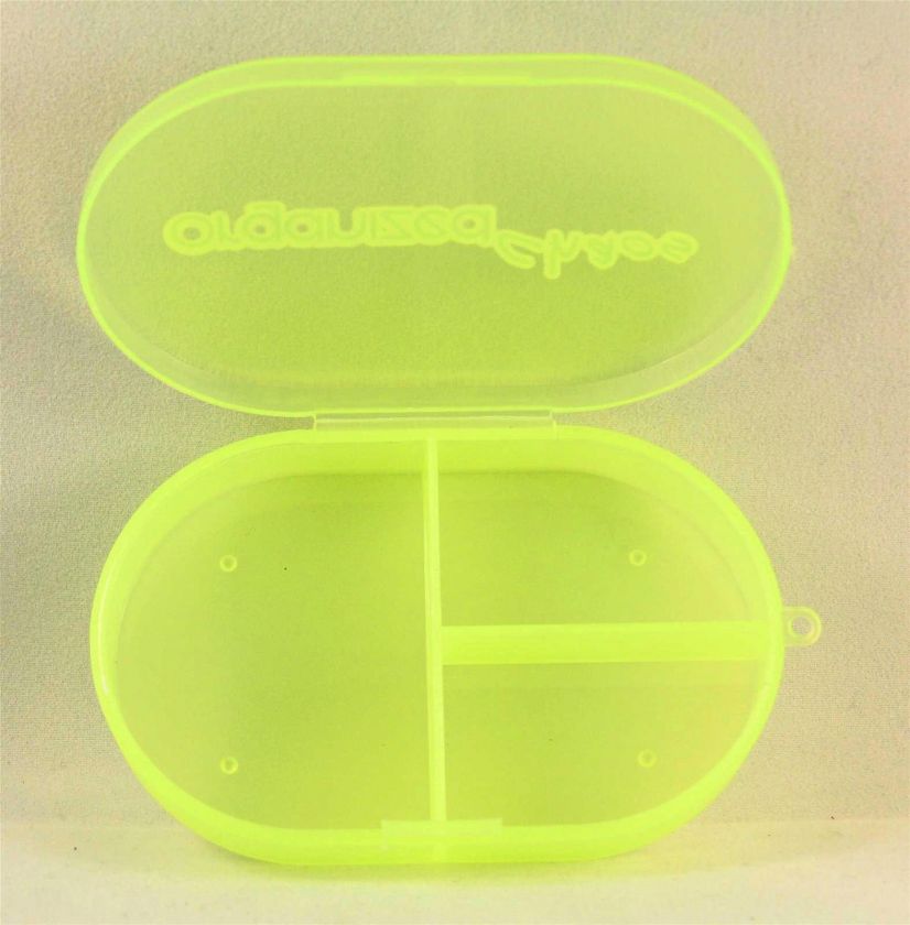 jet set 3 compartment pill box