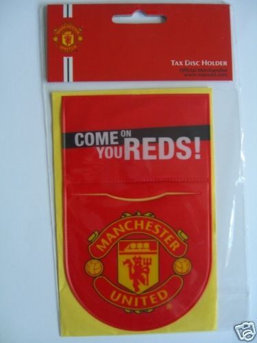 Man Utd Tax Disc Holder