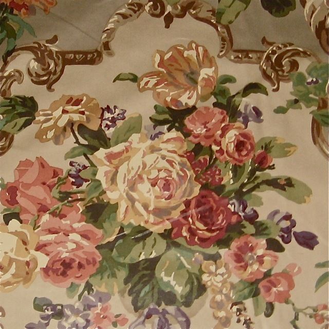 Magnificent Floral Chintz Drapery/Upholstery Fabric  