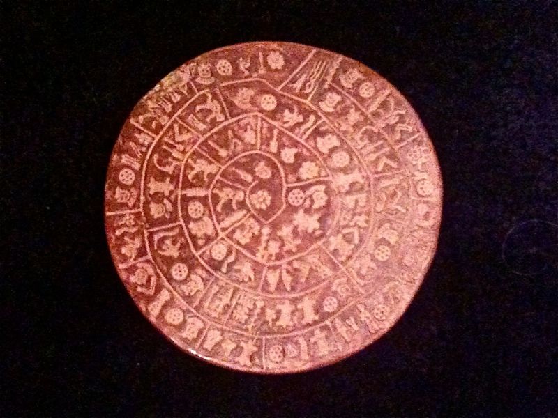 Greek Phaistos Disc, Minoan Mystery  