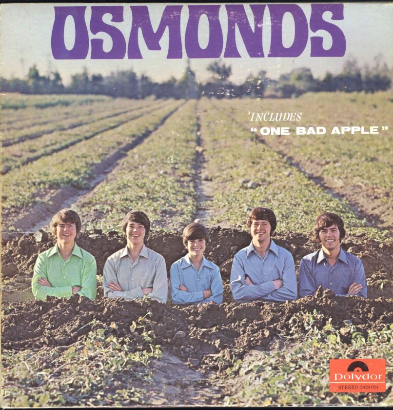 The Osmonds One Bad Apple LP VG++/VG+ Canada Polydor  