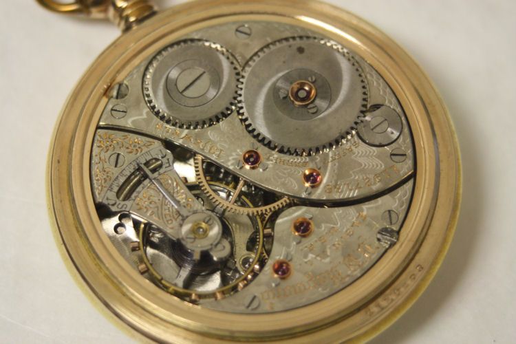 18 Size 19 Jewel Elgin BW Raymond OF Pocket Watch Gorgeous  