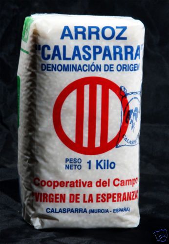 ARROZ BOMBA CALASPARRA 1KG.  