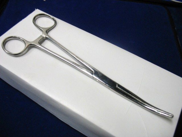 HIGH POLISH PACIFATED CRILE ARTERY FORCEPS 6.25 CVD  