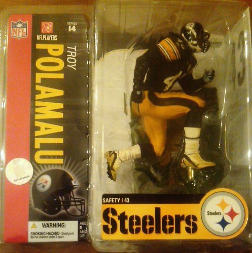 Troy Polamalu Pittsburgh Steelers McFarlane 14 NIP  