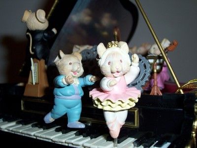 Enesco MUSIC MICE TRO Animated Music Box Excellent with Papers  