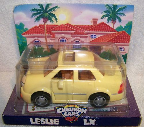 Chevron Gas Station car Toy Cars Leslie LX Sports NIB  