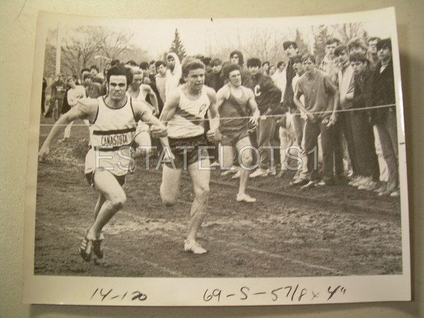1950s Utica NY Track and Field Running Photo CC112  