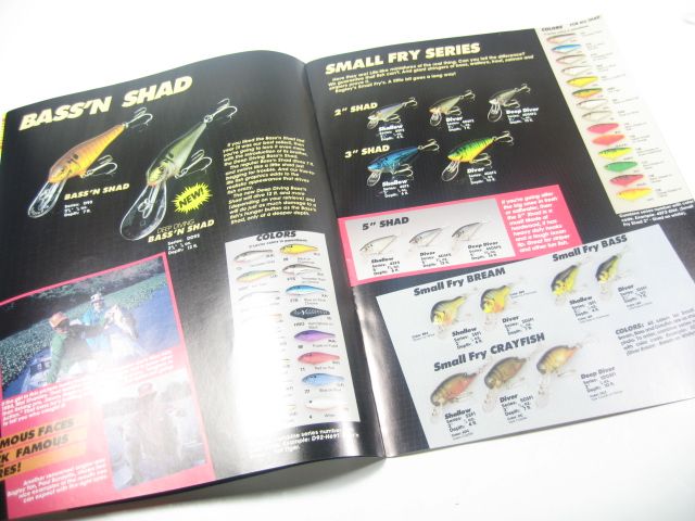 VINTAGE BAGLEY FLORIDA FISHING LURE CATALOG 86 87  