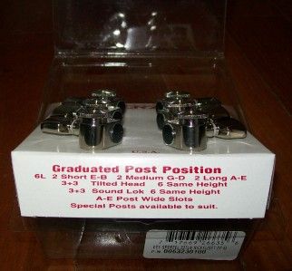 Sperzel® Professional Locking Tuners 3+3 Nickel 33TLN 0063230100 