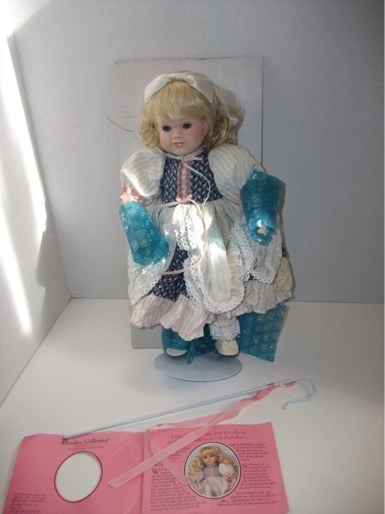 Paradise Galleries Porcelain Bo Peep 13 Doll   