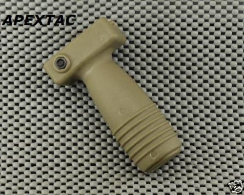 ApexTac TDI Style Foregrip for RAS Picatinny Rail TAN  