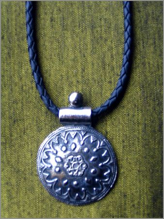 Silver Indian Disc Necklace Special Offer  
