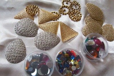 craft acrylic rhinestone crystal faux pearl beads angel ornament kits 