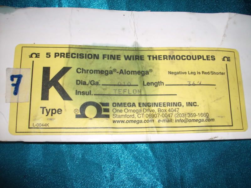 Lot 3pcs Omega Precision Fine Wire Thermocouples K Type  