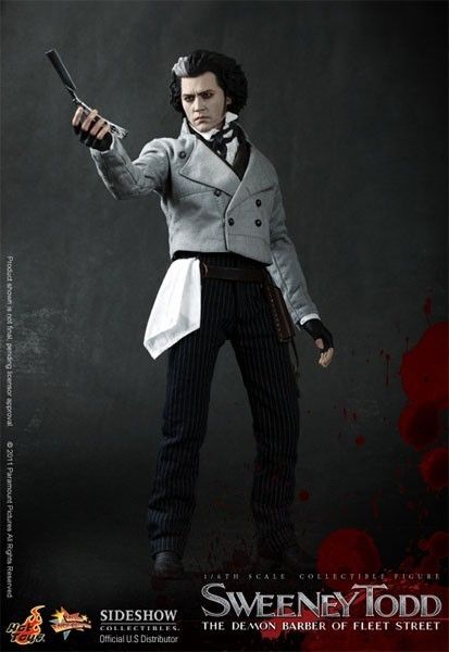 Hot Toys Sweeney Todd The Demon Barber of Fleet Street  