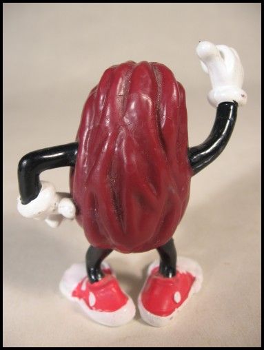 California Raisins Tennis Shoe Pair PVC Toy Figures  