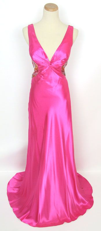 MORGAN & CO $199 Pink Juniors Prom Ball Formal Gown NWT  