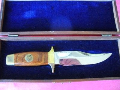 1973 Texas Ranger commemorative Knife presentation box  