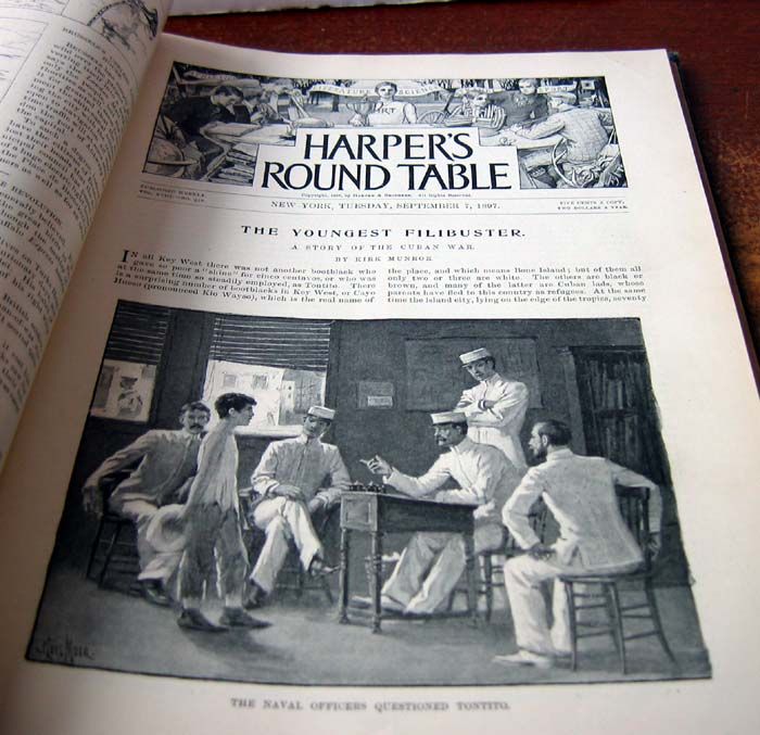 Harpers Round Table November 1896   October 1897 HB Illustrated 