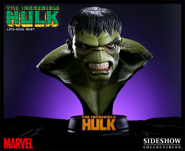 SIDESHOW MARVEL Hulk 11 Life Sized Bust NEW IN STOCK  