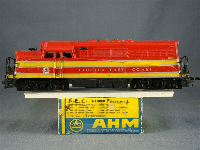 DTD   HO SCALE   AHM RIVAROSSI BL2 DIESEL ENGINE   FLORIDA EAST COAST 