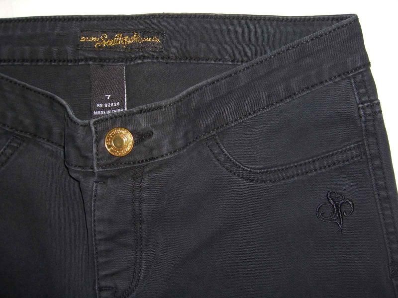 SOUTHPOLE Leggings Skinny Black Womens Jean Size 7  