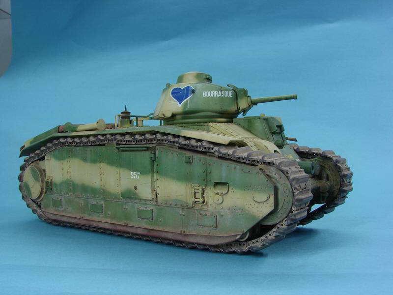 BUILT 1/35 ◆★ MINIATURE SERIES NO282 FRENCH B1BIS ◆★  