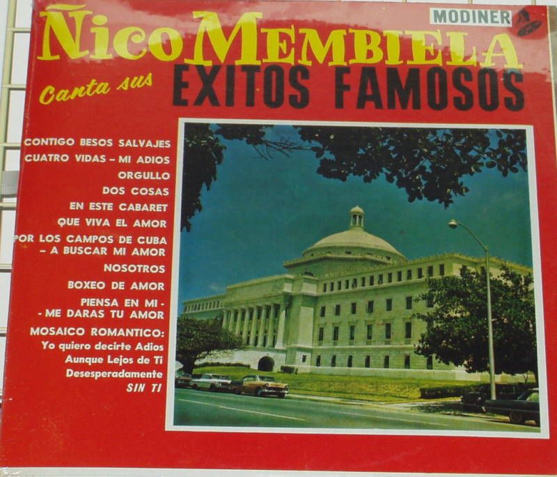 NICO MEMBIELA CANTA SUS EXITOS FAMOSOS LP  