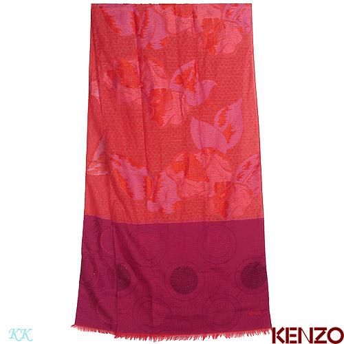 AUTH NEW in Box Kenzo Womens Scarf Italy  