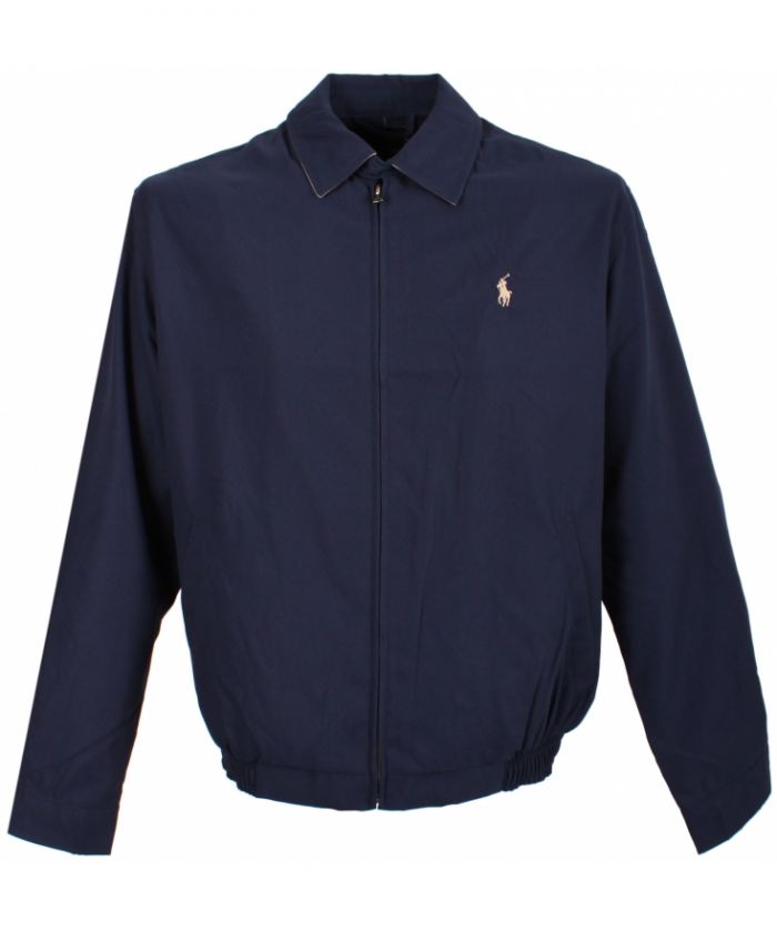 POLO RALPH LAUREN BI SWING WINDBREAKER JACKET COAT MENS NAVY SIZE 