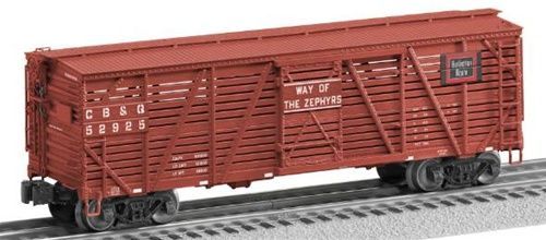 Lionel 6 17719 CB&Q (Burlington) Scale ACF Stock Car  