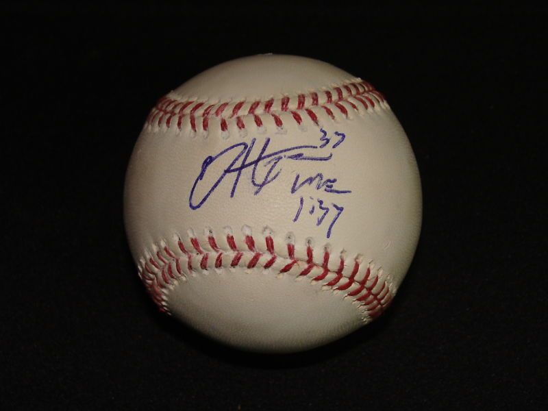 Washington Nationals Bryce Harper signed OML baseball  