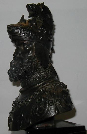 Early Antique Italian Gladiator Bust Sculpture NR  