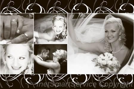 MultiLayered PSD Wedding Album Templates 4 Photoshop V7  