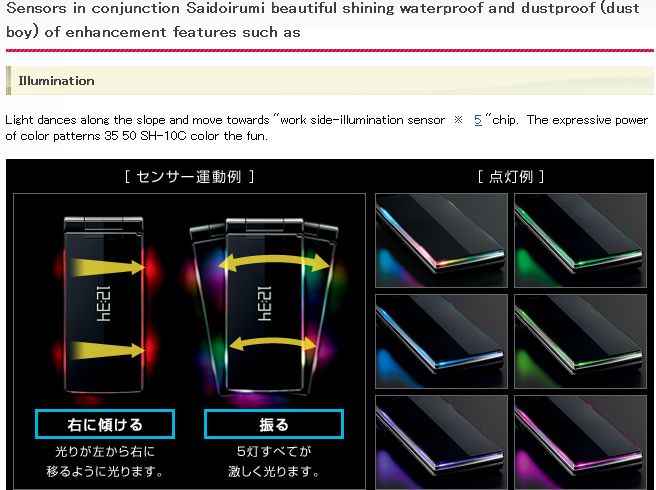 Please note that all Japanese phones require 10 days around to 