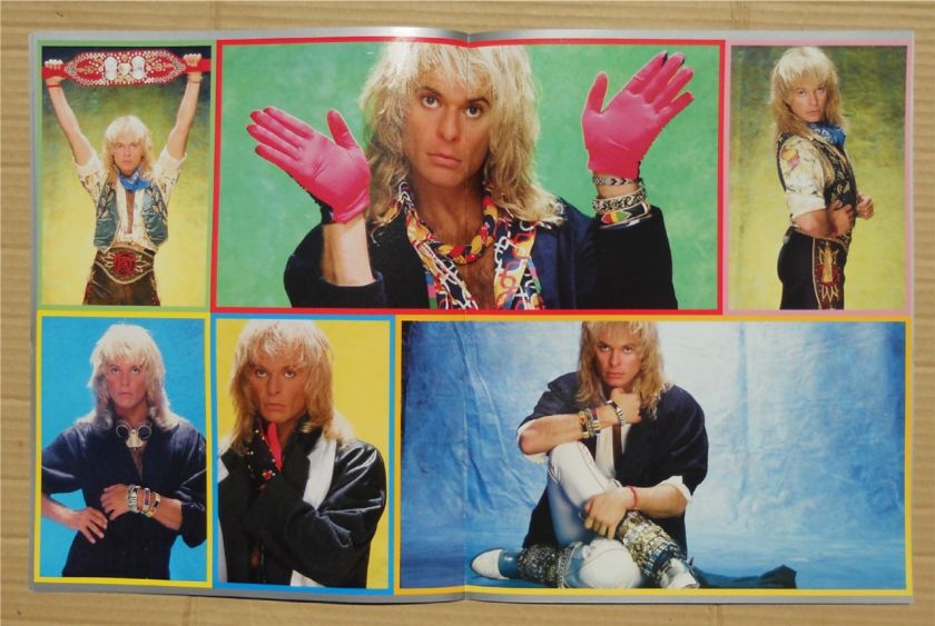 David Lee Roth Skyscraper Tour Book 1988 Steve Vai  